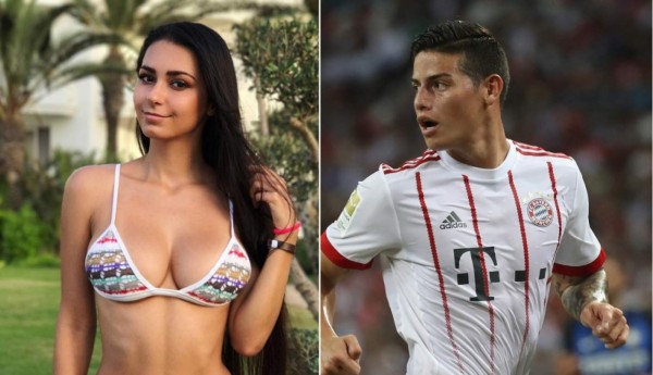 Chica vinculada con James sorprende con enigmático mensaje para el jugador