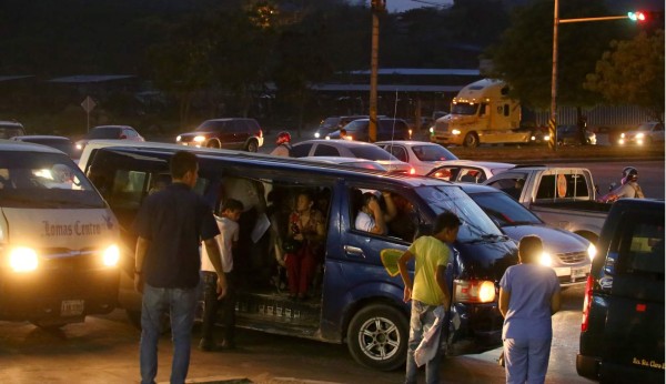 Rapiditos imponen su ley en las calles de San Pedro Sula