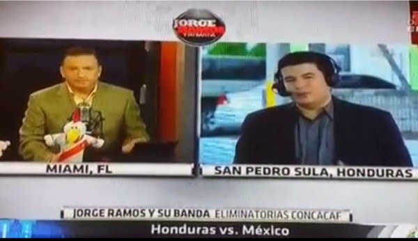 Periodista hondureño y argentino se enfrentan en pleno programa