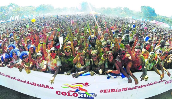 A más de 20,000 personas esperan en la tercera edición Colorun 2016
