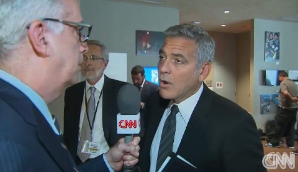 George Clooney sorprendido por divorcio de Brad Pitt y Angelina Jolie  