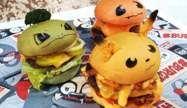 Hamburguesas al estilo Pokémon