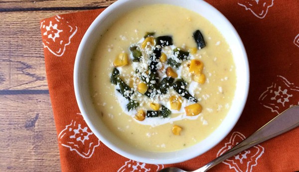 Crema de elote amarillo