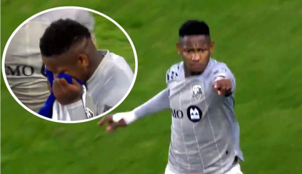 Romell Quioto mete a playoffs al Impact Montreal y se emociona con la bandera de Honduras