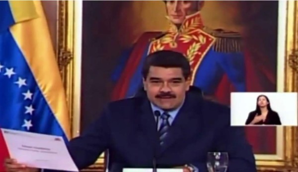 Nicolás Maduro grita 'viva Messi y viva Cataluña'