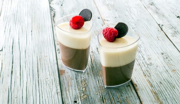 Dulce de leche con gelatina de vainilla