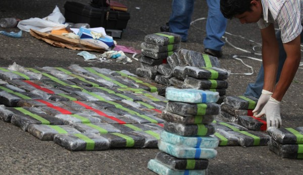 Guatemala era destino de cocaína incautada en un furgón en San Pedro Sula