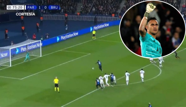 VIDEO: Así atajó Keylor Navas su primer penal en la Champions League con el PSG