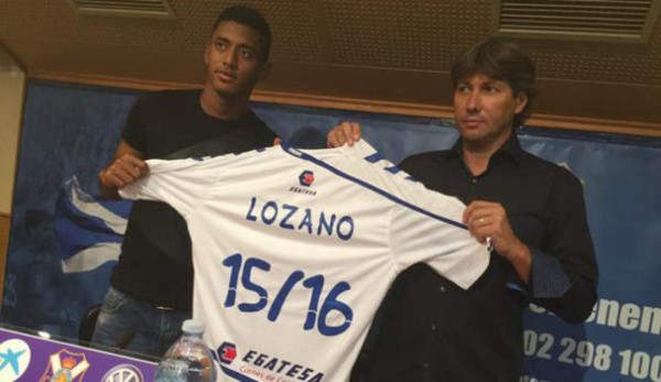 El 'Choco' Lozano espera debutar el miércoles