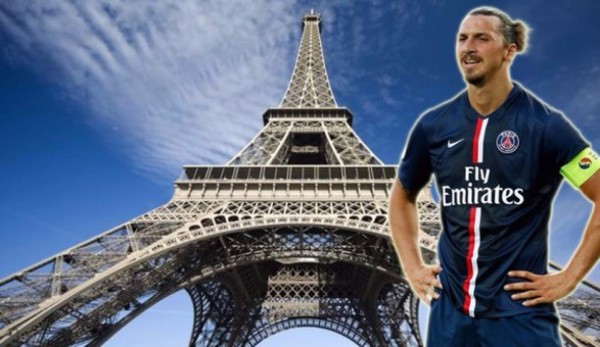 La Torre Eiffel le respondió a Ibrahimovic tras peculiar petición