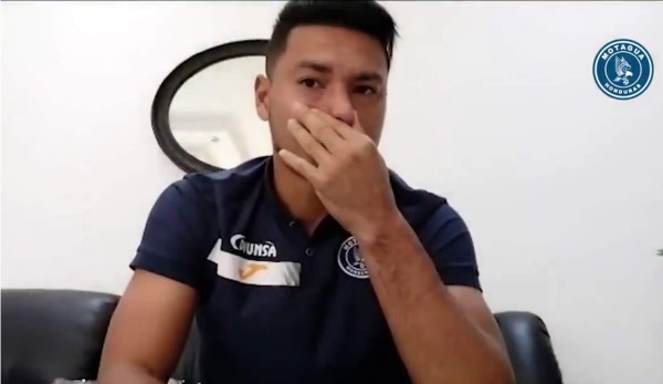 Marlon Licona, entre lágrimas, pidió disculpas a la afición de Motagua por su error ante Real Estelí