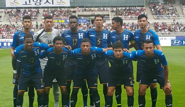 Sub-23 de Honduras sufrió amargo empate ante Corea del Sur