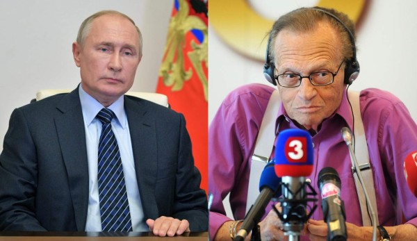 Vladimir Putin recuerda el 'gran profesionalismo' de Larry King