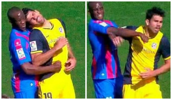 Video: Diego Costa y Sissoko se agarran a 'puñetazo limpio'