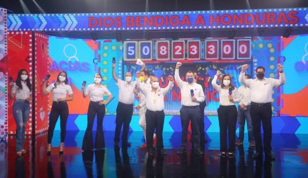 Teletón logra recaudar más de 50 millones de lempiras en jornada histórica