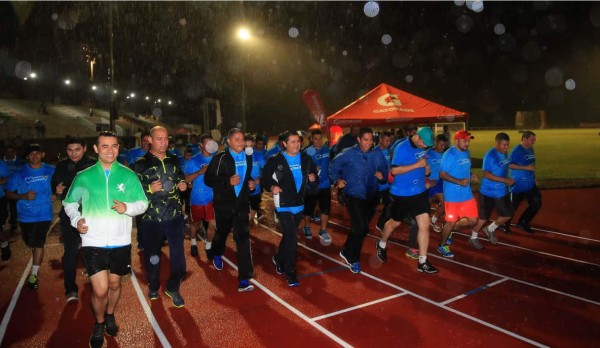 Presidente de la República inauguró nueva pista de Tartán