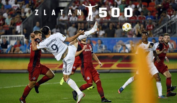 ¡Ibrahimovic llega a los 500 goles en su carrera con una joya!