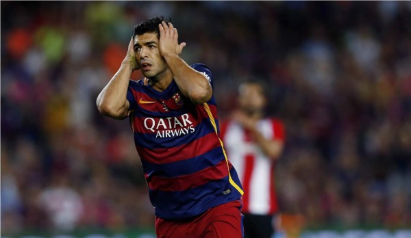 Video: La curiosa reacción de Luis Suárez en la Supercopa