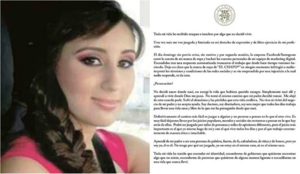 ¿Qué contiene la carta de la hija mayor de 'El Chapo' que circula en las redes?