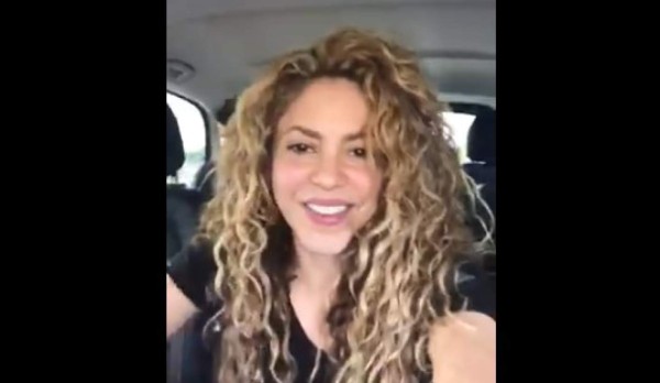 VIDEO: Shakira celebra la clasificación de Colombia