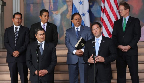 'Relación de Honduras con EUA sigue creciendo”: Marco Rubio