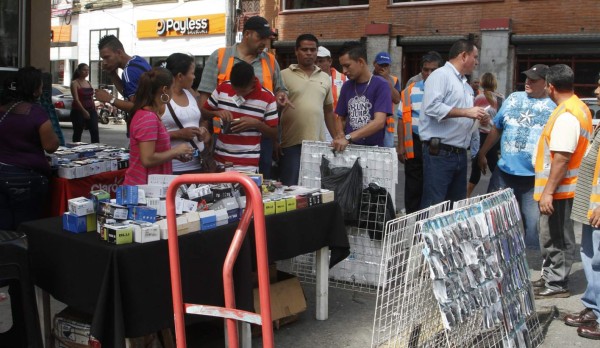 Reordenan a vendedores en centro de San Pedro Sula