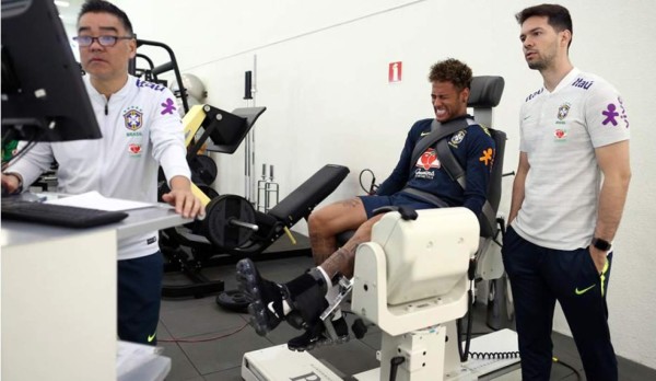 Neymar se recupera a un ritmo mayor de lo esperado
