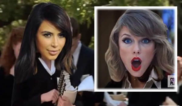 Kim Kardashian y Taylor Swift en 'Juegos Sexuales'