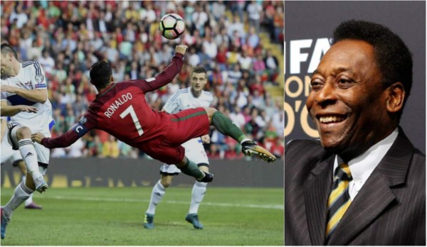 Pelé felicita a CR7, tras superarle en goles internacionales