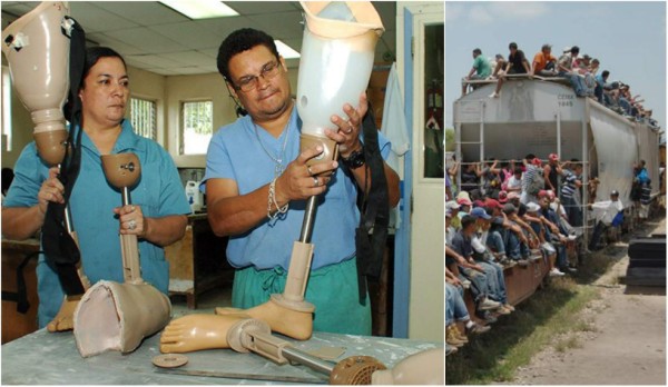 Migrantes encuentran con prótesis manera de seguir sueños rotos por La Bestia
