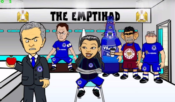 Con parodia de Adán y Eva se burlan de Mourinho y la doctora Carneiro