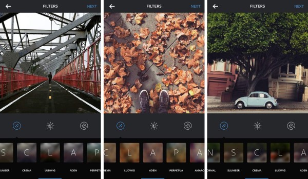 Instagram lanza cinco nuevos filtros para las fotografías