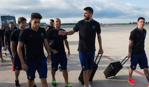 El Barcelona llega a Tiflis sin Neymar en busca de su quinta Supercopa