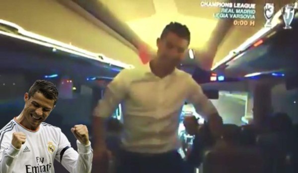 Video: Filtran curioso baile de Cristiano tras conquistar la Undécima