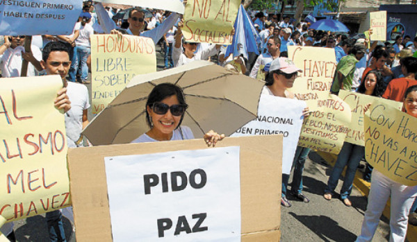 Sampedranos piden al mundo ver la realidad