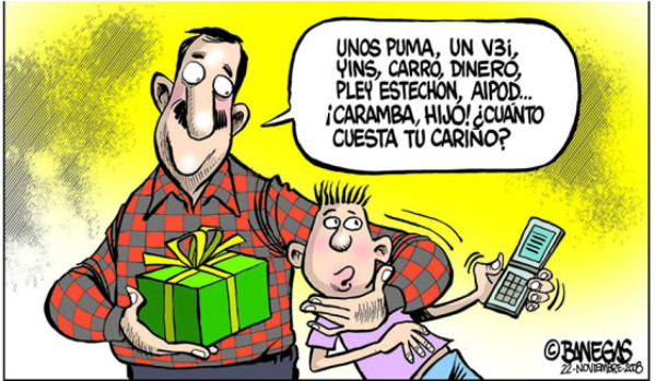Las caricaturas de Banegas