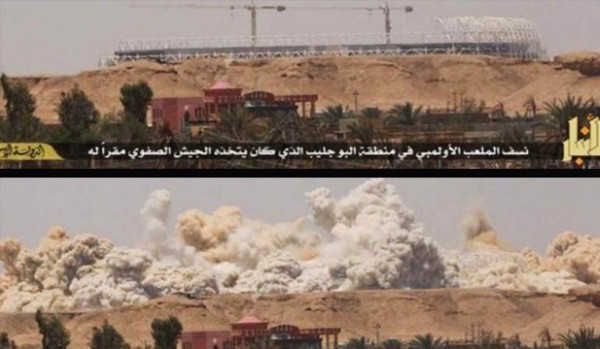 Yihadistas destruyen con explosivos el Estadio Olímpico de Irak