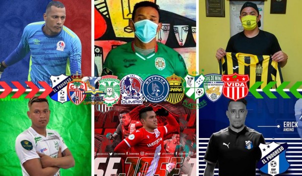 Altas y bajas para el Torneo Apertura 2020-21 de la Liga Nacional de Honduras