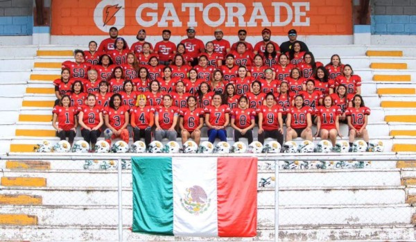 Equipo de fútbol americano femenino de México pide ayuda para salir de Honduras