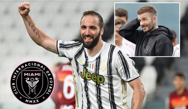 Higuaín rescinde contrato con la Juventus y se va al Inter Miami de Beckham