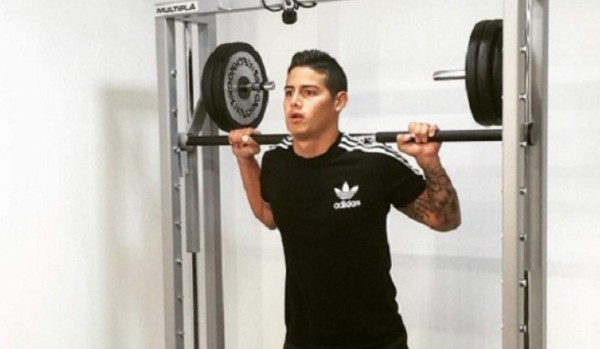 James estará listo para jugar en el clásico contra el Atlético