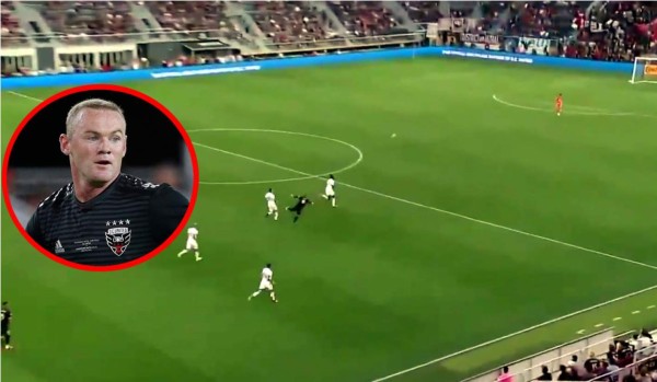 ¡Para el Puskas! El golazo de Wayne Rooney desde la media cancha en la MLS