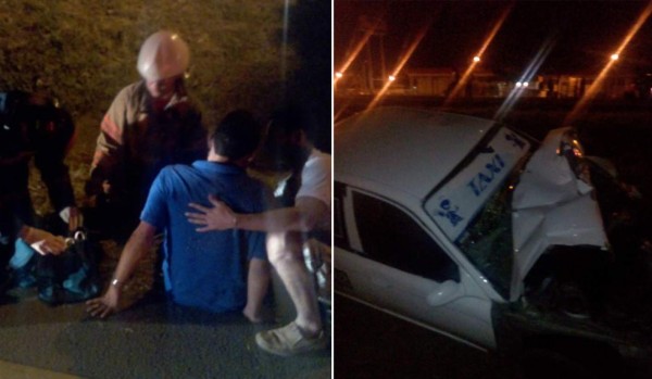 10 heridos deja accidente de vehículos en Villanueva