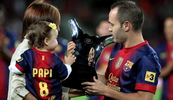 Andrés Iniesta es padre por segunda vez