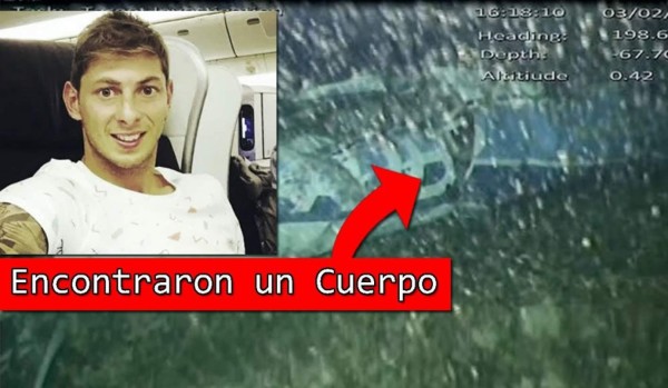 Recuperan un cuerpo del avión en que se estrelló Emiliano Sala