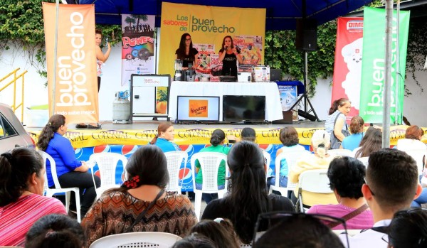 Los sampedranos aprenden a comer sano con Buen Provecho