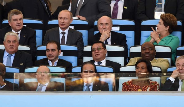 Diez jefes de Estado y de Gobierno en el Maracaná