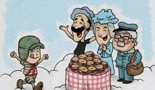 'Chavo del 8' es despedido con foto homenaje