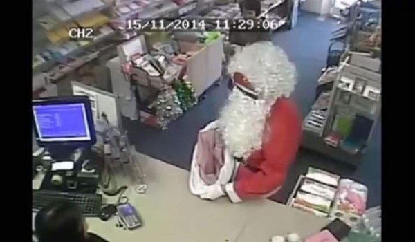 Captan a 'Santa Claus' asaltando una tienda en Australia