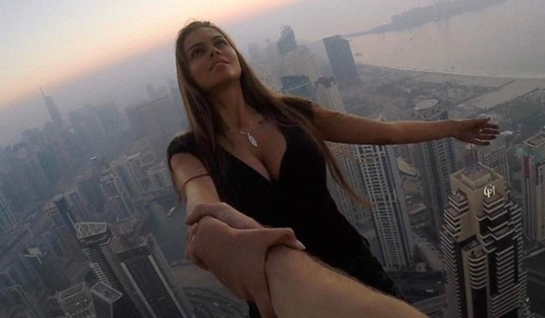 Modelo arriesga su vida por la foto perfecta